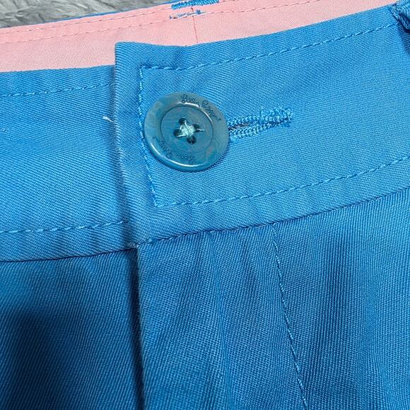 Lilly Pulitzer Blue Callahan Cotton Shorts Size 0 - Picture 2 of 8